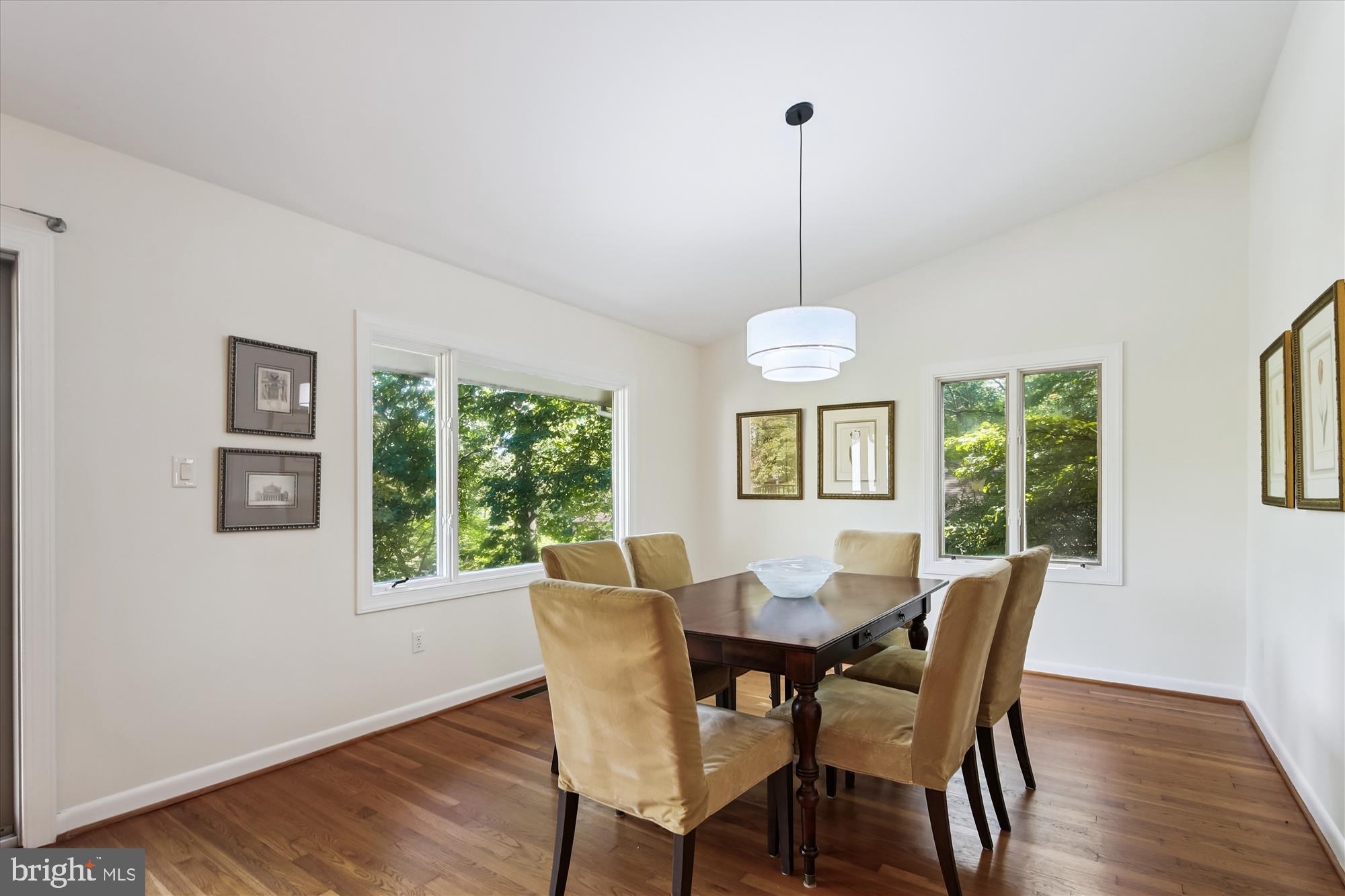 11221 South Shore Road Reston, VA 20190 - Photo 23 of 61 a view of a dining room with furniture window and outside view