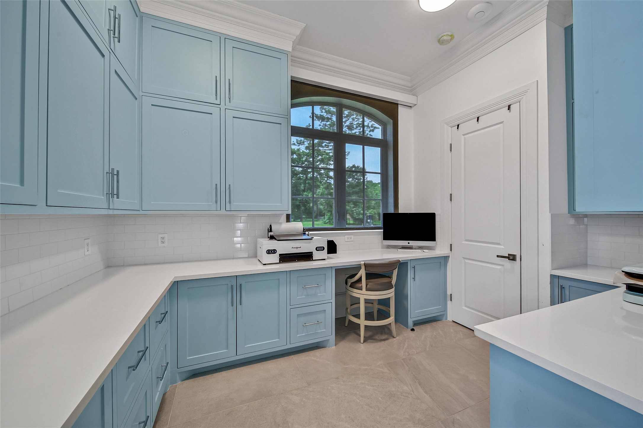 24357 East Webb Road Porter, TX 77365 - Photo 37 of 50 a kitchen with a sink cabinets and window