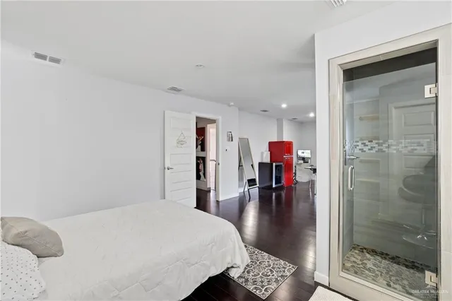 a front view of a house with windows