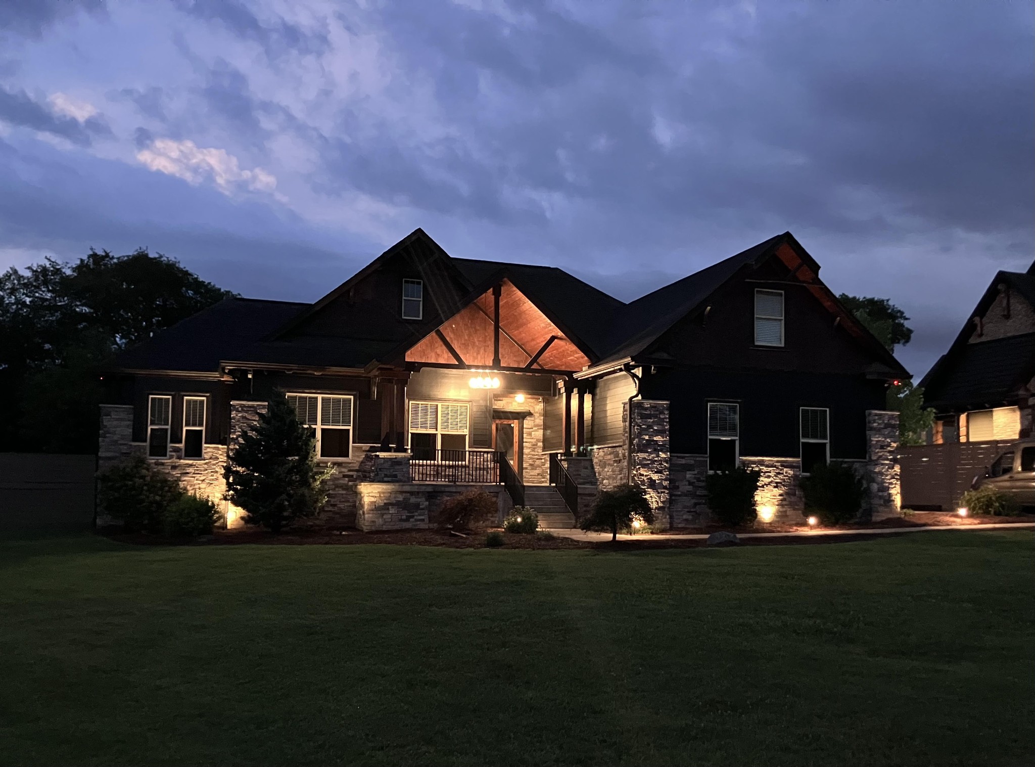 1461 Neelys Bend Road Madison, TN 37115 - Photo 38 of 38 Elegant exterior lighting.