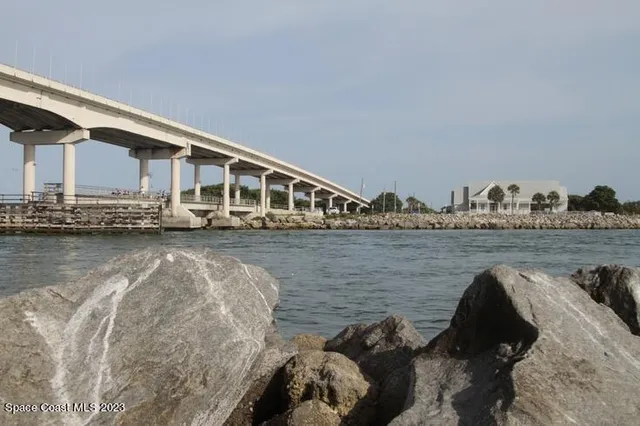 a view of an ocean and beach