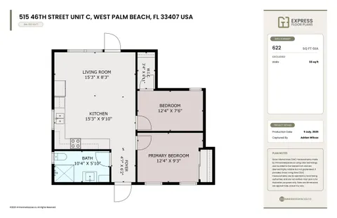 $1,499,000 | 515 46th Street, West Palm Beach, FL 33407