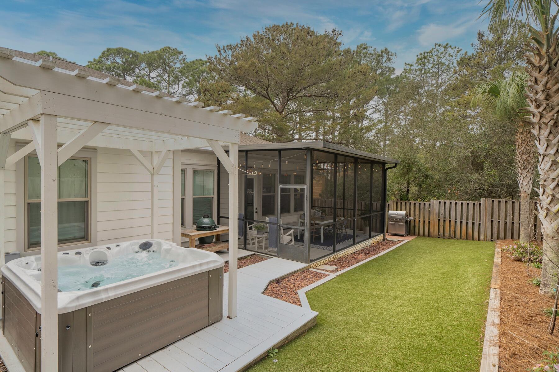 172 Baird Road Santa Rosa Beach, FL 32459 - Photo 36 of 46 swimming pool view with a outdoor seating space
