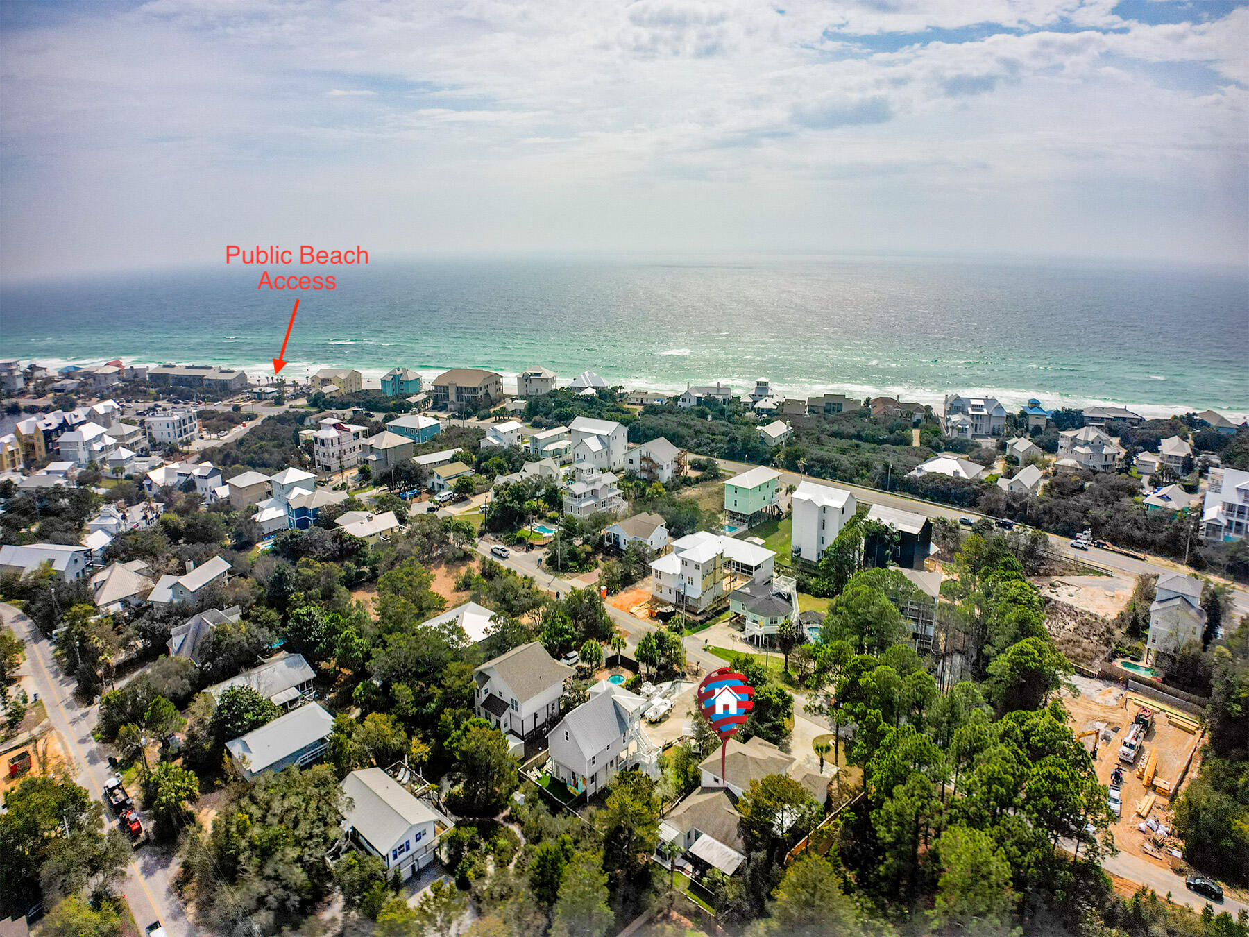172 Baird Road Santa Rosa Beach, FL 32459 - Photo 41 of 46 an aerial view of a city
