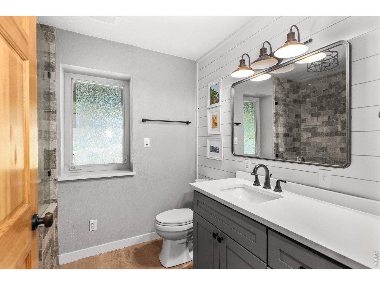 187 Lynx Drive Ward, CO 80481 - Photo 19 of 50 a bathroom with a sink and a mirror