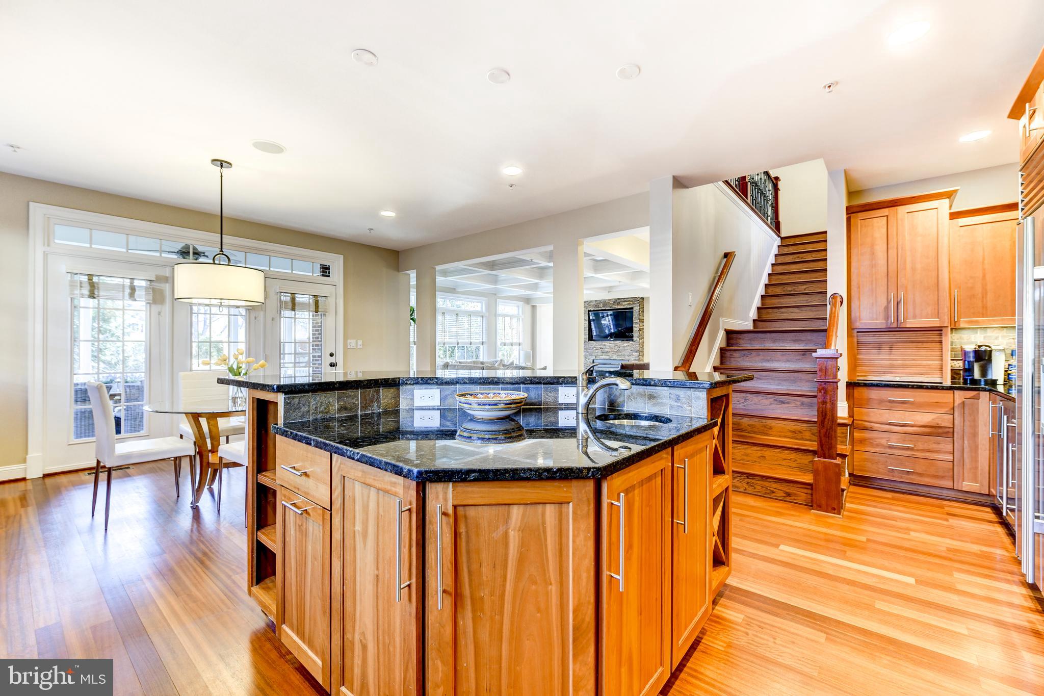 8603 Rayburn Road Bethesda, MD 20817 - Photo 17 of 67 Kitchen with back staircase