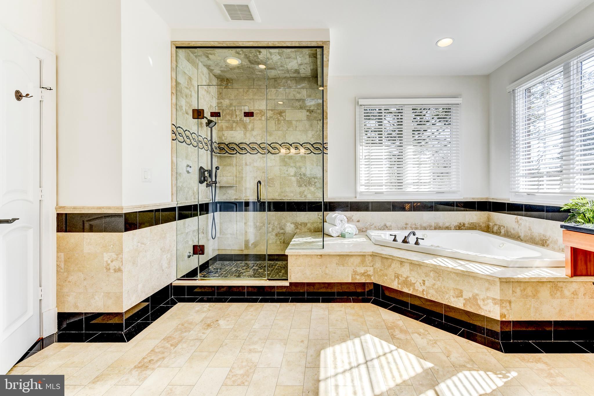8603 Rayburn Road Bethesda, MD 20817 - Photo 35 of 67 Owner's spa bath with steam shower