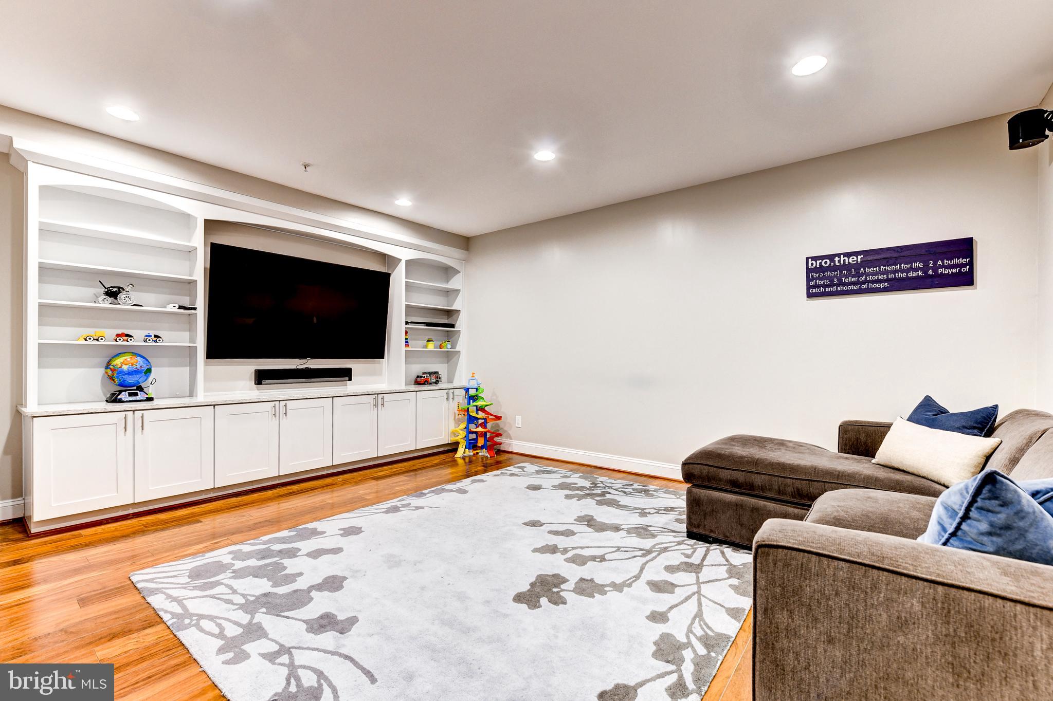 8603 Rayburn Road Bethesda, MD 20817 - Photo 58 of 67 Lower level recreation room