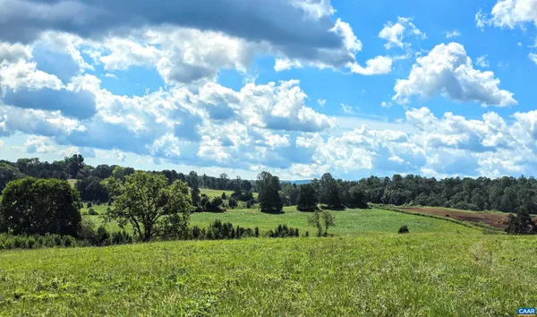 a view of a green field