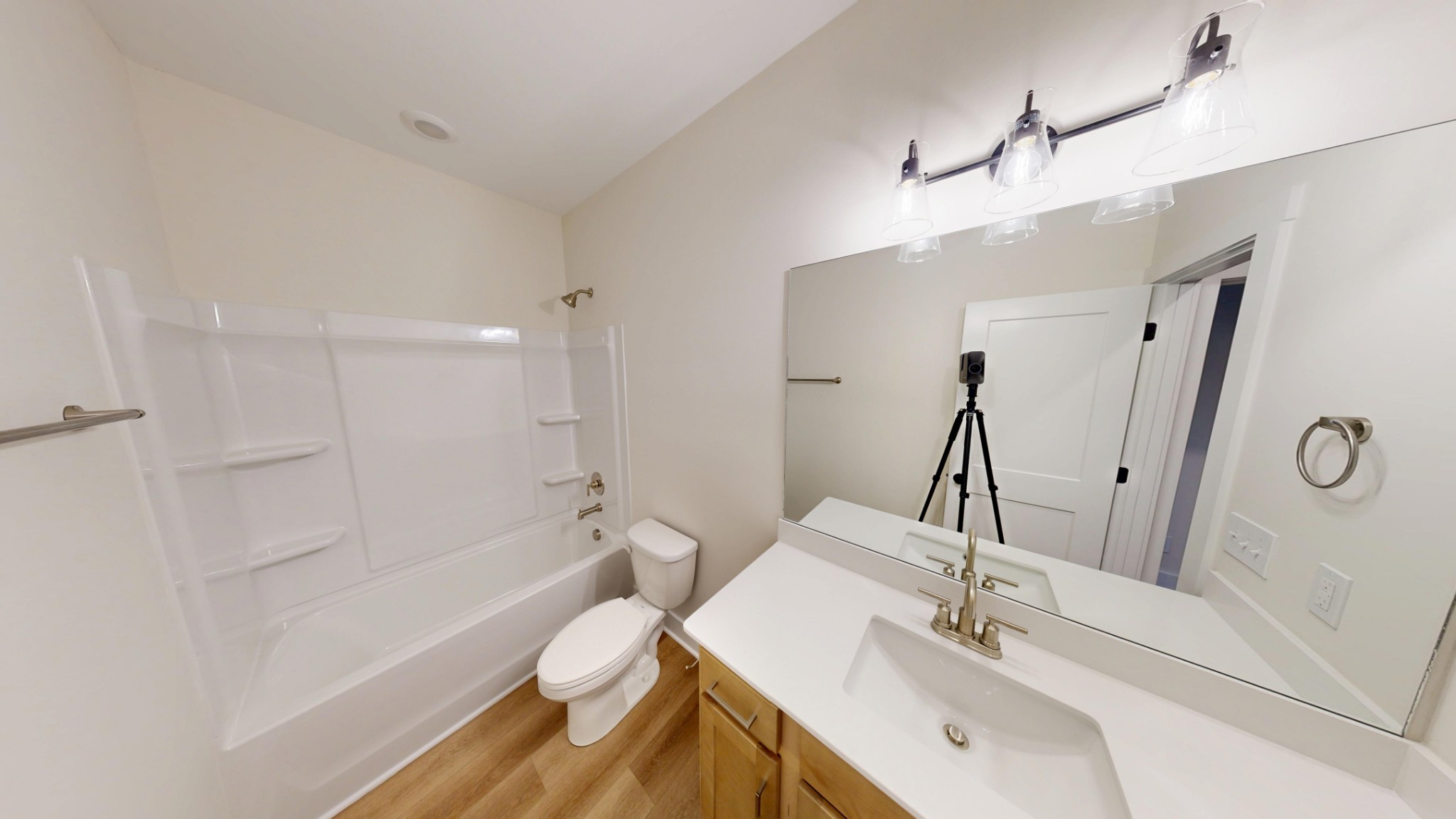 1105 Shallow Water Way Murfreesboro, TN 37127 - Photo 16 of 25 a bathroom with a sink a toilet and shower