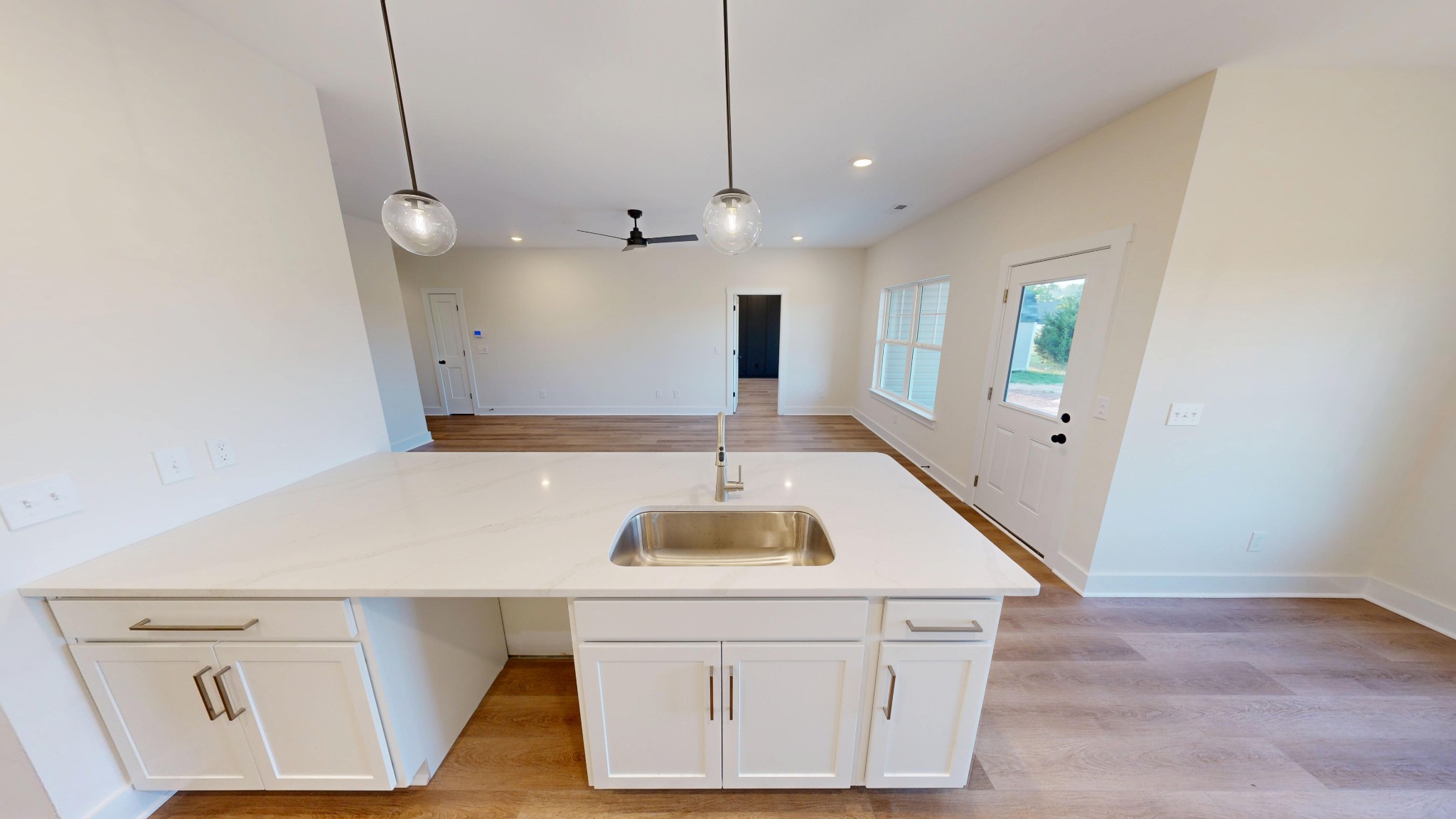 1105 Shallow Water Way Murfreesboro, TN 37127 - Photo 6 of 25 a view of an empty room with window and wooden floor
