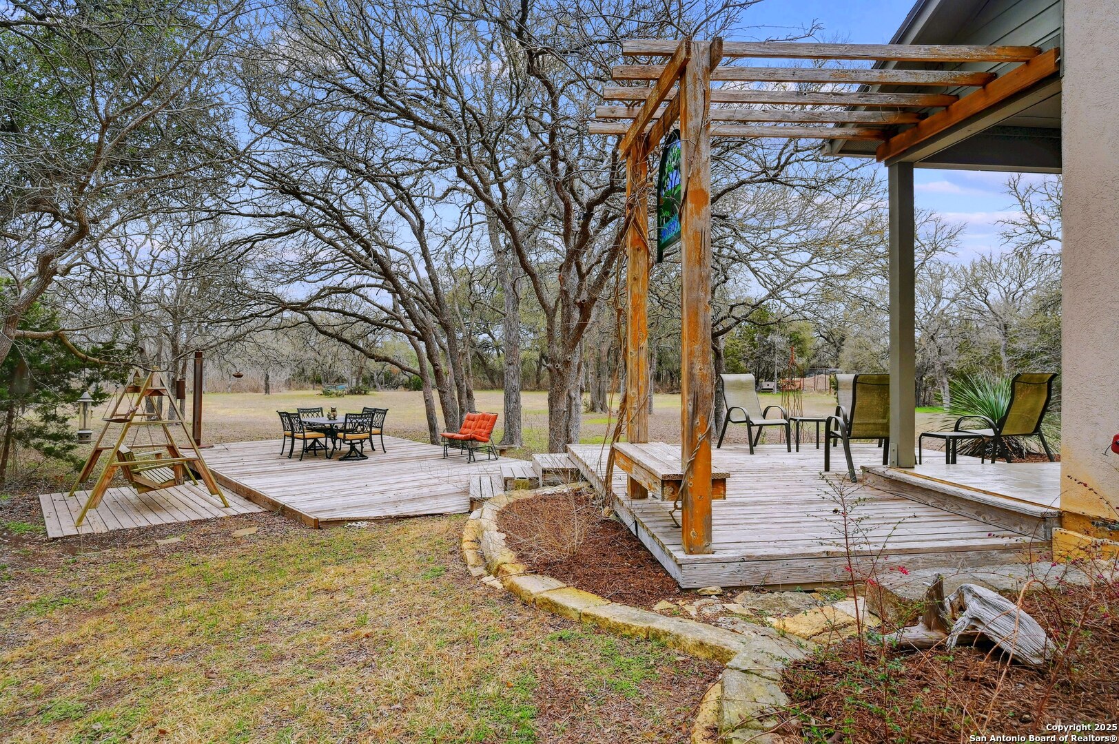 2147 Tejas Trail Blanco, TX 78606 - Photo 25 of 33 a view of outdoor space with seating