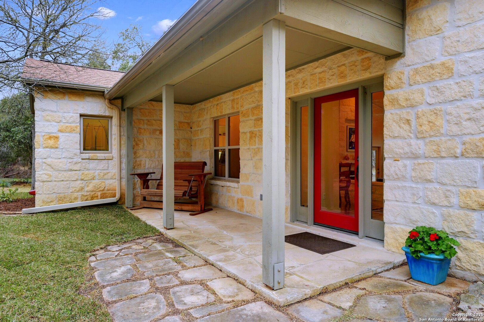 2147 Tejas Trail Blanco, TX 78606 - Photo 8 of 33 a view of a entryway door front of house