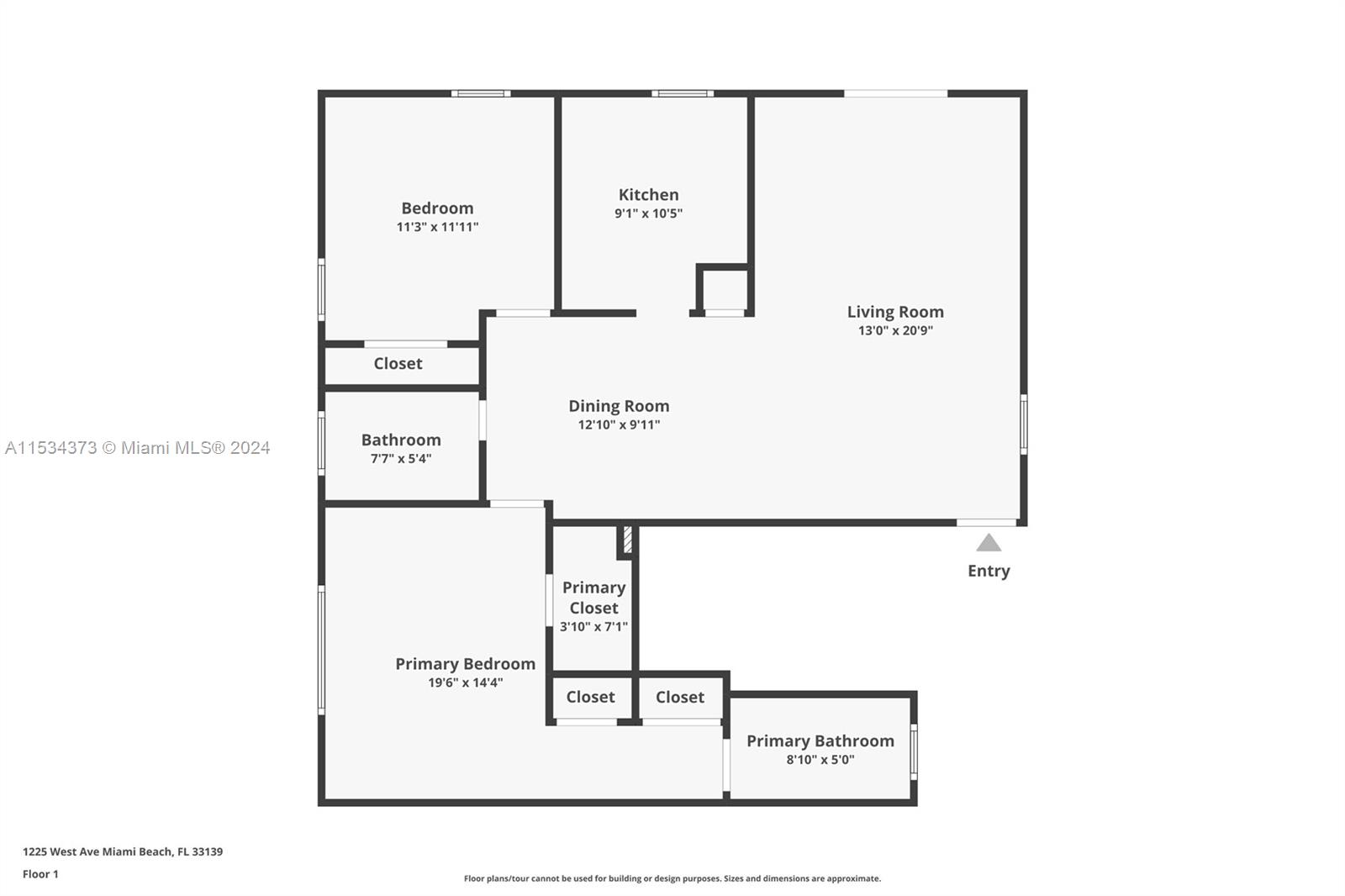 Flamingo-Lummus Miami Beach, FL 33139 - Photo 16 of 16 a picture of a wall with a white wall and a white wall