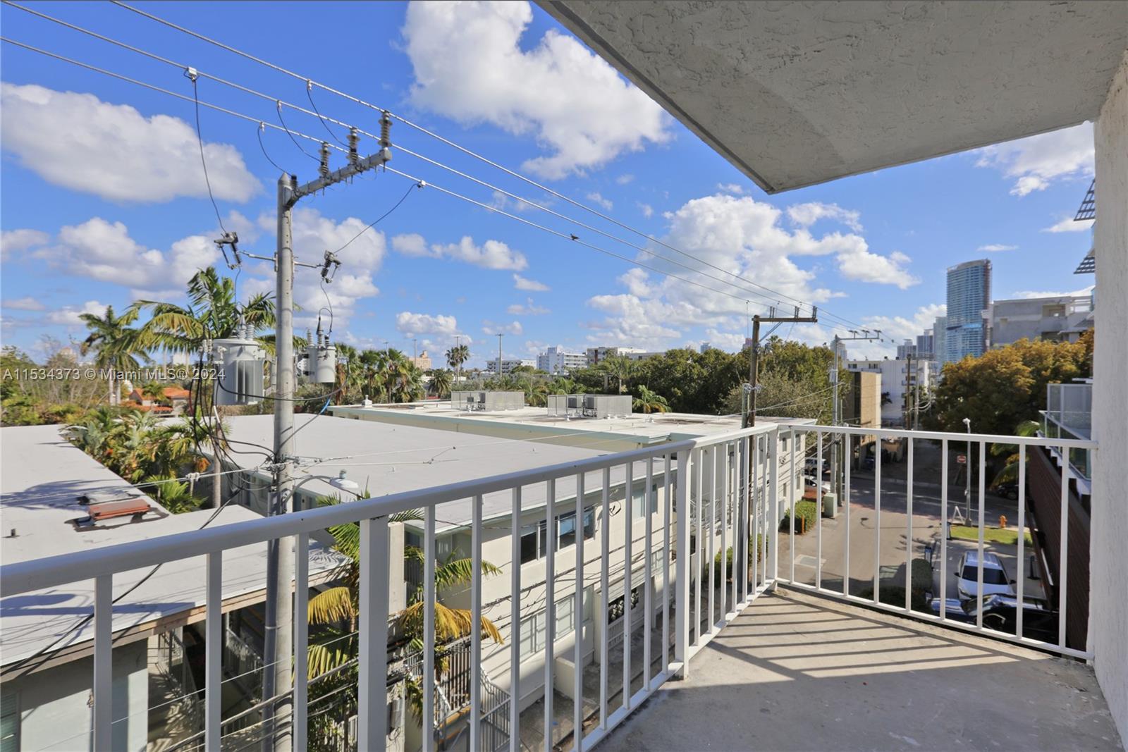 Flamingo-Lummus Miami Beach, FL 33139 - Photo 6 of 16 a view of city from a balcony