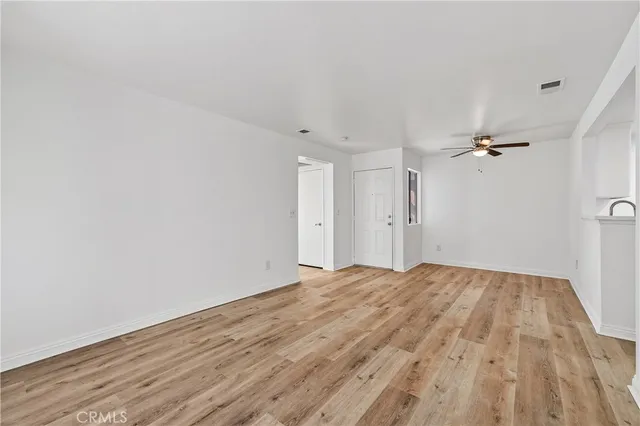 wooden floor in a room