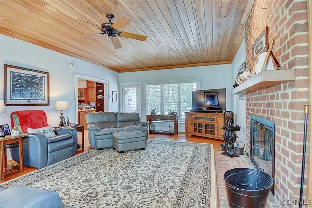 a view of a hallway with interior of the house