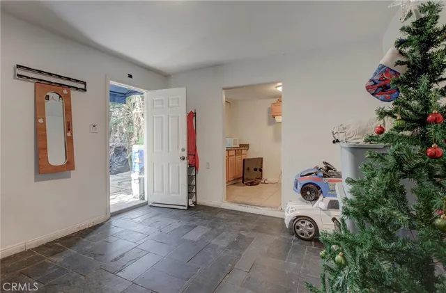 a room with storage and utility