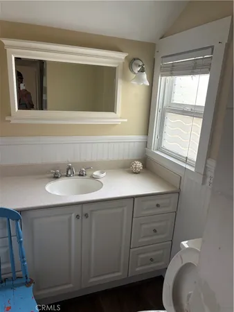 a bathroom with a sink and a toilet