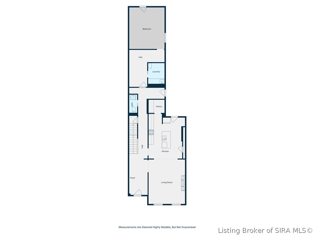 518 Jefferson Street Madison, IN 47250 - Photo 47 of 47 Floor plan of the 1st level