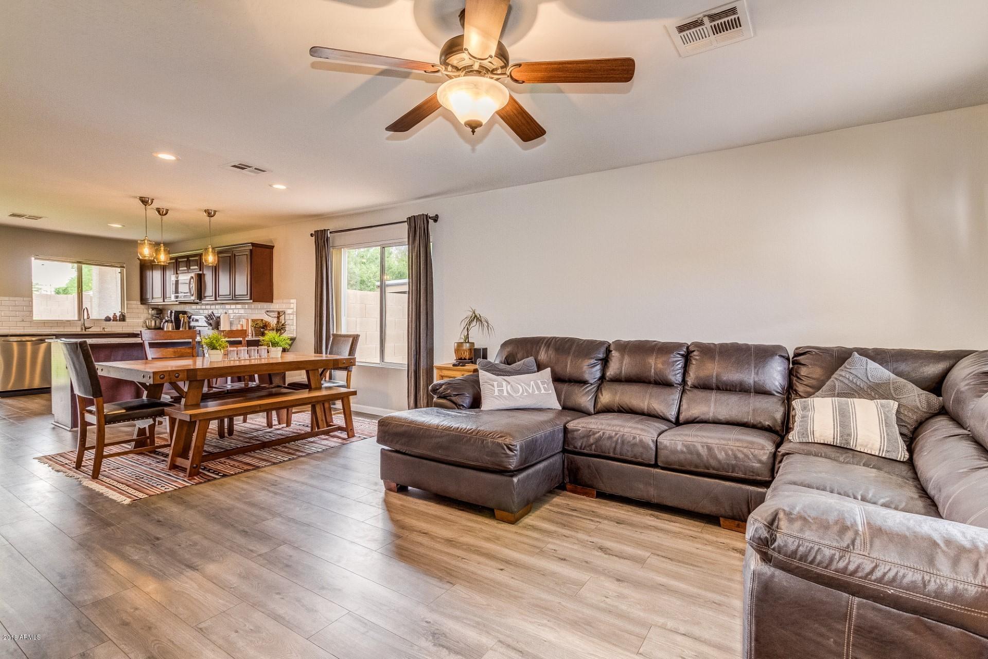 2593 East Del Rio Court Gilbert, AZ 85295 - Photo 6 of 23 Open Kitchen & Living Room
