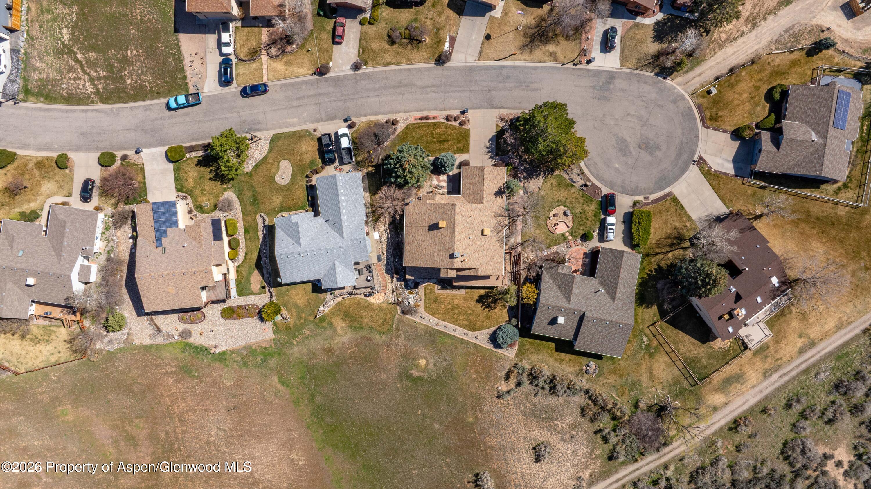 71 River View Place Parachute, CO 81635 - Photo 37 of 45 an aerial view of a houses