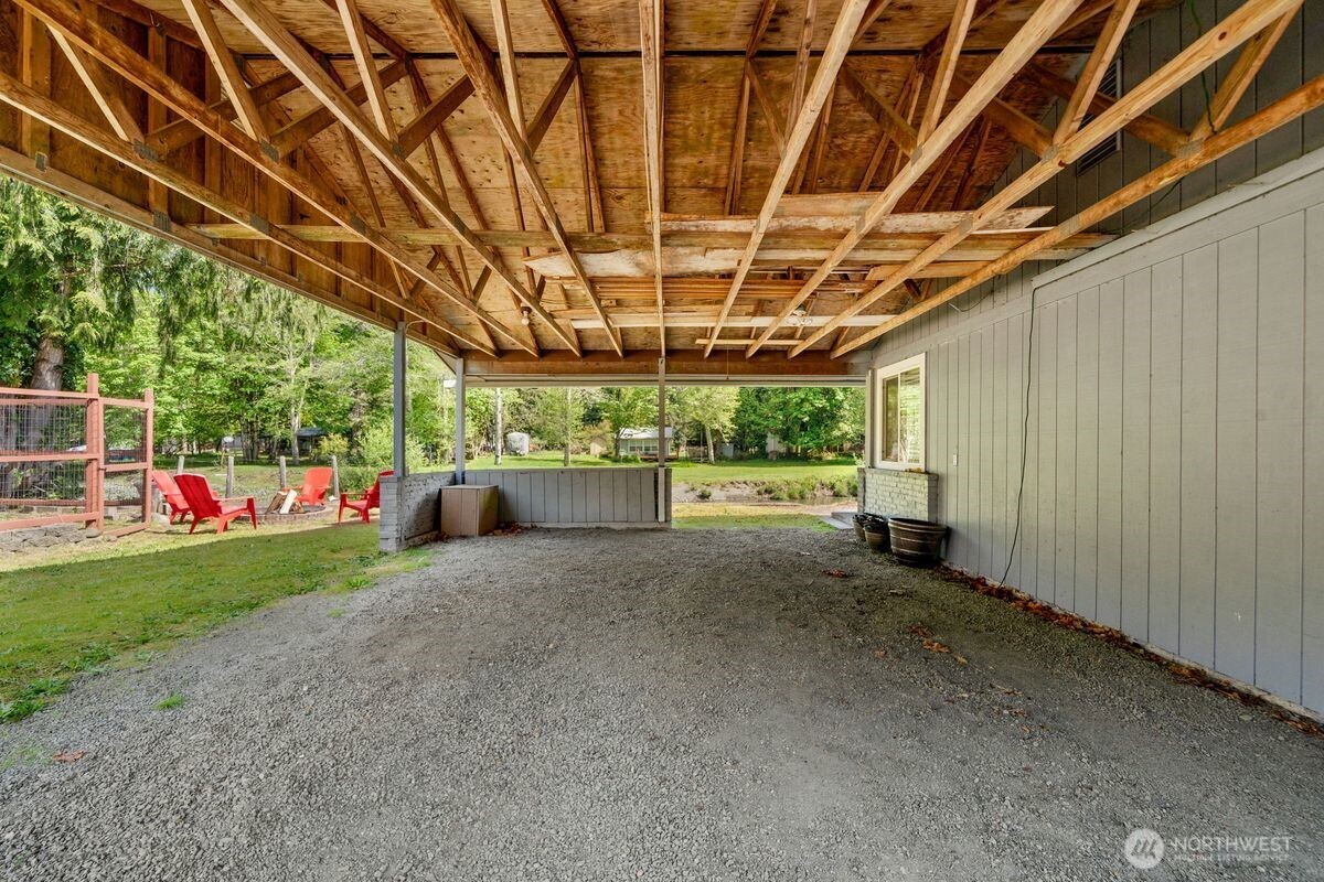 560 Mountain Trail Road Brinnon, WA 98320 - Photo 33 of 40 a view of a backyard