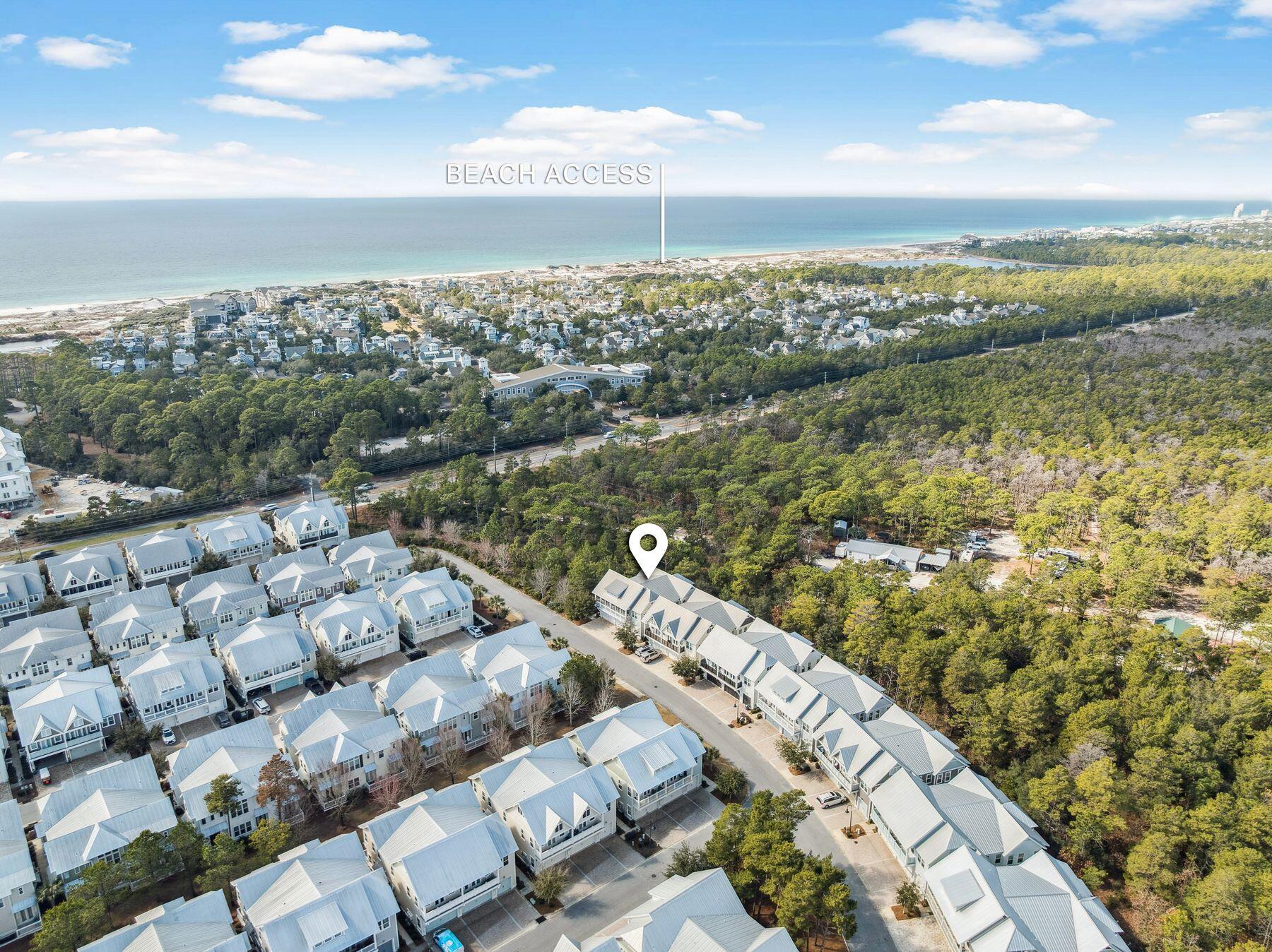 167 Milestone Drive, Unit A Inlet Beach, FL 32461 - Photo 24 of 29 a view of a city