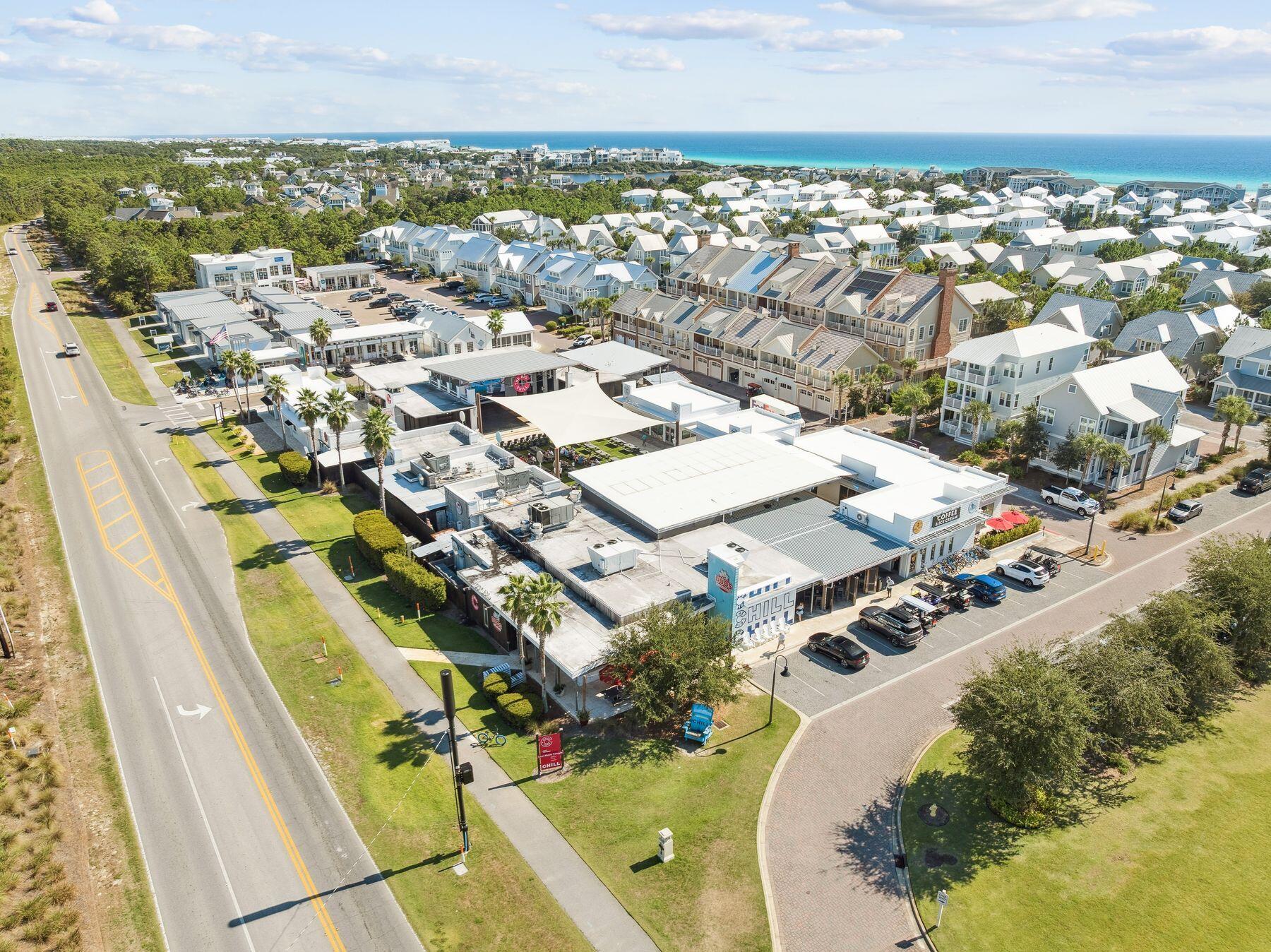 167 Milestone Drive, Unit A Inlet Beach, FL 32461 - Photo 29 of 29 an aerial view of residential houses with outdoor space