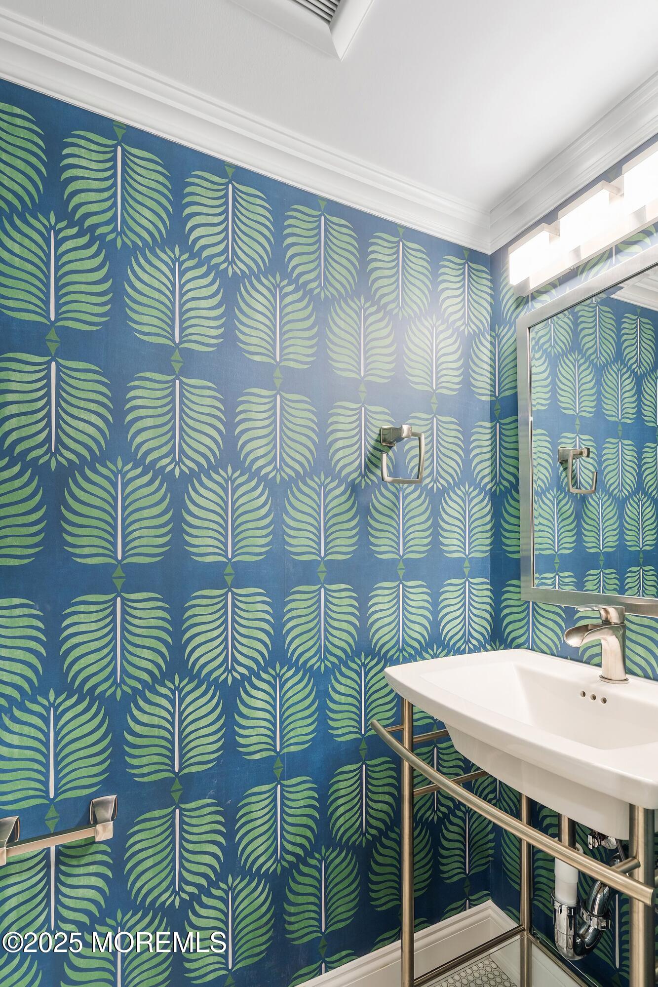 20 Rustic Terrace Fair Haven, NJ 07704 - Photo 30 of 40 a bathroom with a sink and a shower