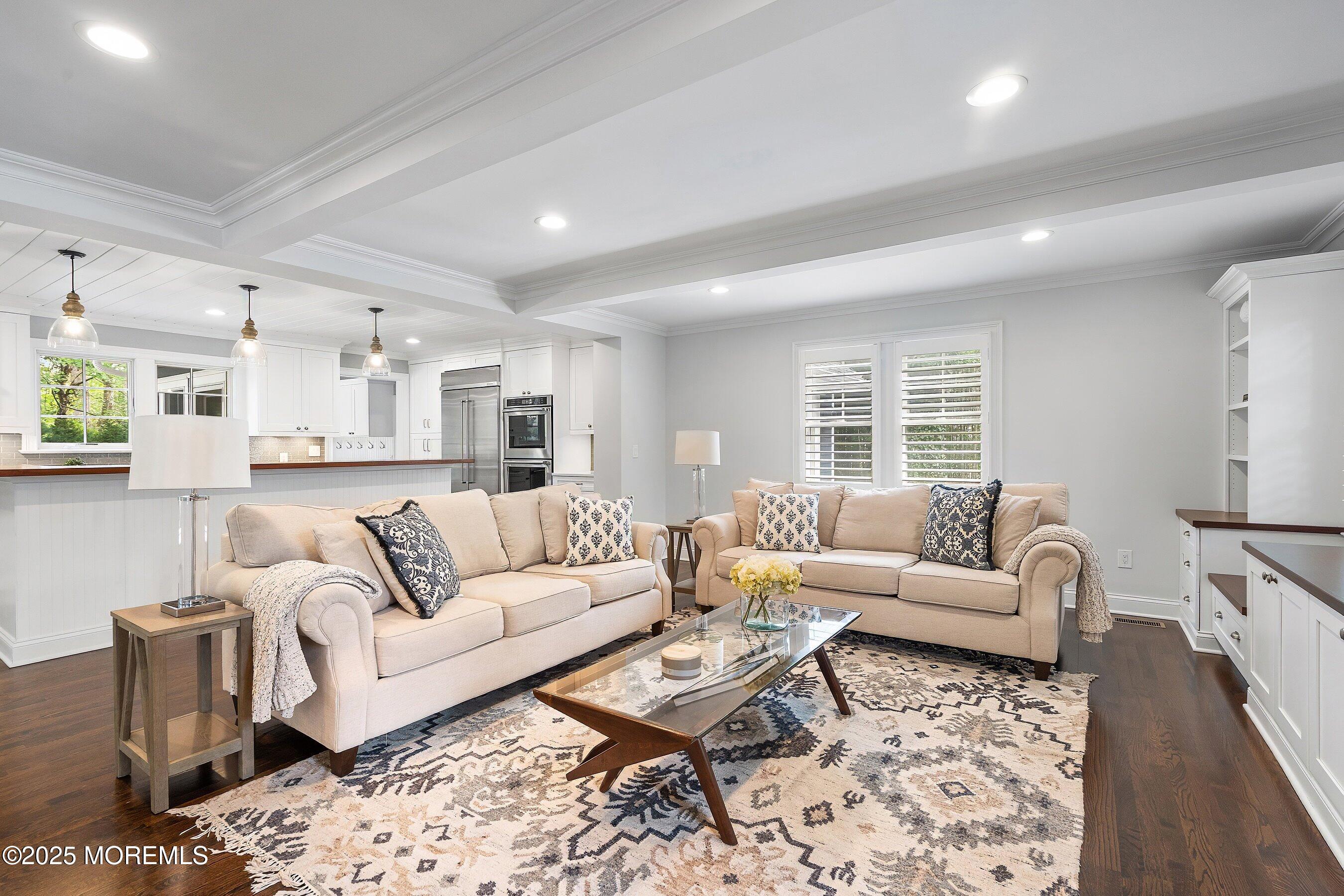 20 Rustic Terrace Fair Haven, NJ 07704 - Photo 6 of 40 a living room with furniture and a large window
