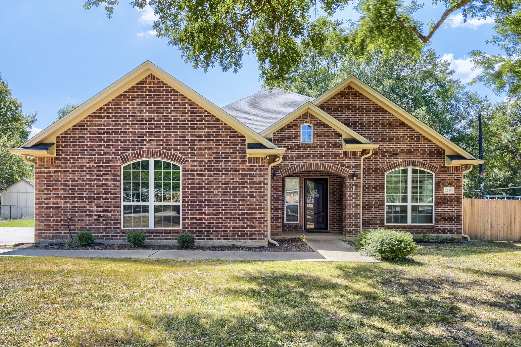 2215 Penick Road Waller, TX 77484 - Photo 1 of 33 Brick one-story home on over a 1/4 acre