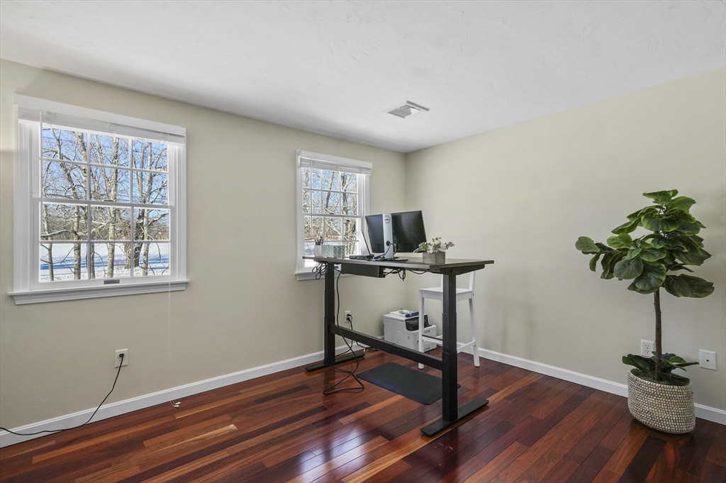 56 Glenwood Road Rutland, MA 01543 - Photo 24 of 41 a view of a workspace with furniture and a window