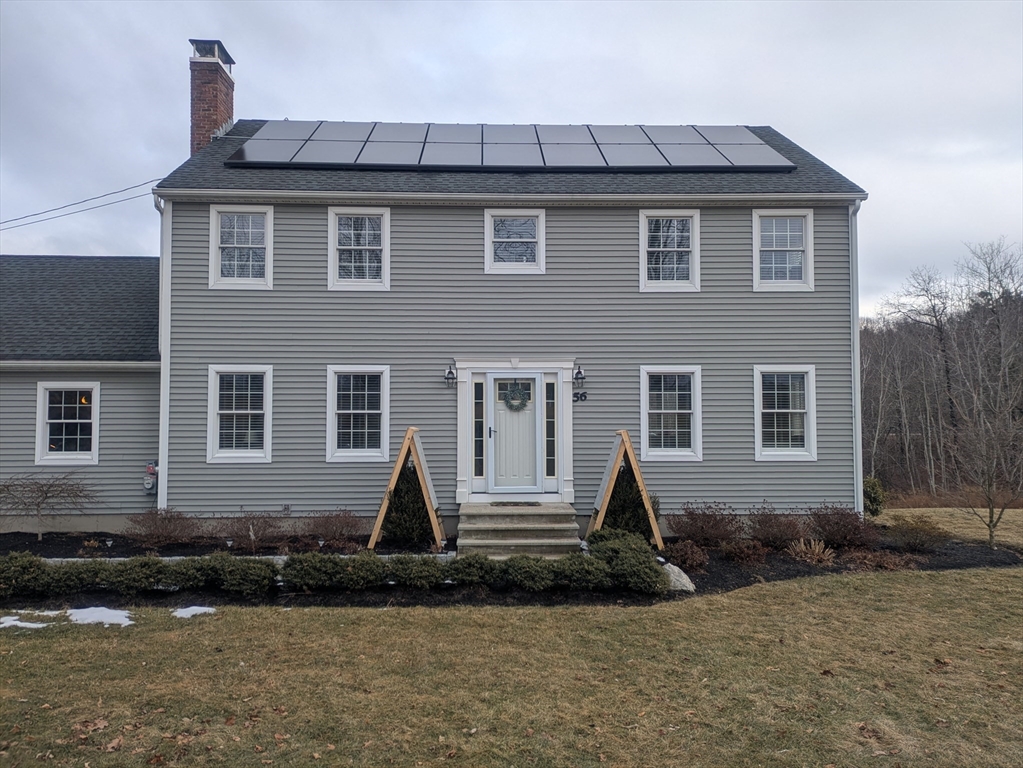 56 Glenwood Road Rutland, MA 01543 - Photo 41 of 41 a front view of a house with a yard
