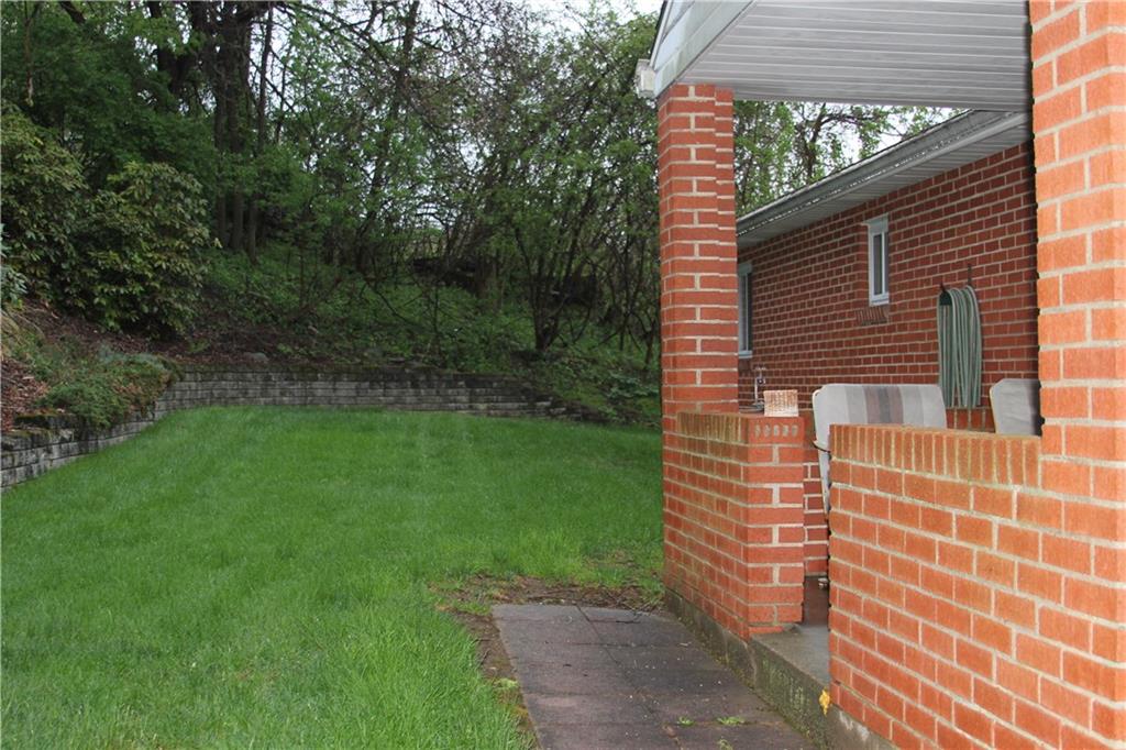 134 Wray Large Road Jefferson Hills, PA 15025 - Photo 4 of 12 Outdoor private patio and level yard