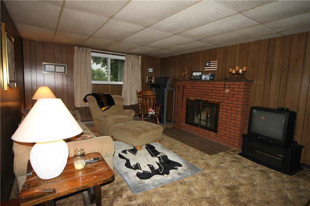 134 Wray Large Road Jefferson Hills, PA 15025 - Photo 10 of 12 Game room with wood burning fireplace