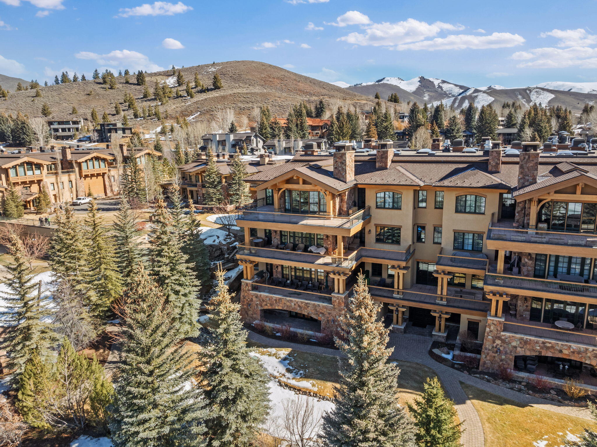 225 Raven Road, Unit 19 & 13 Ketchum, ID 83340 - Photo 33 of 35 43-web-or-mls-Aerial 1-3