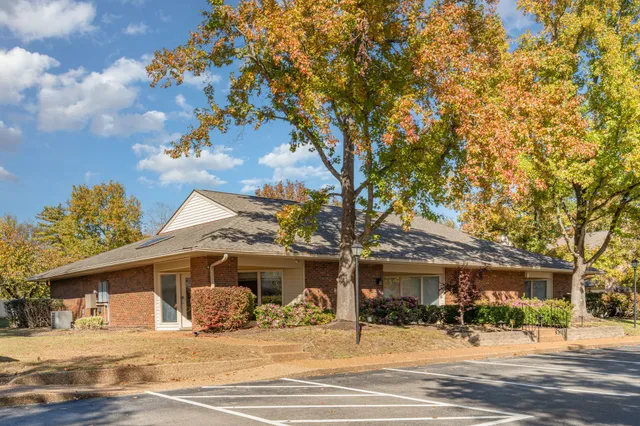 a view of a house with a outdoor space