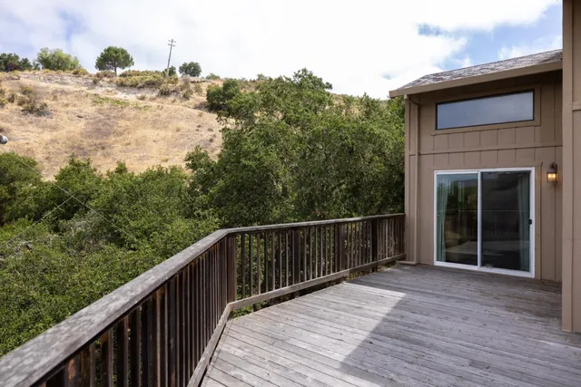 a view of balcony and deck