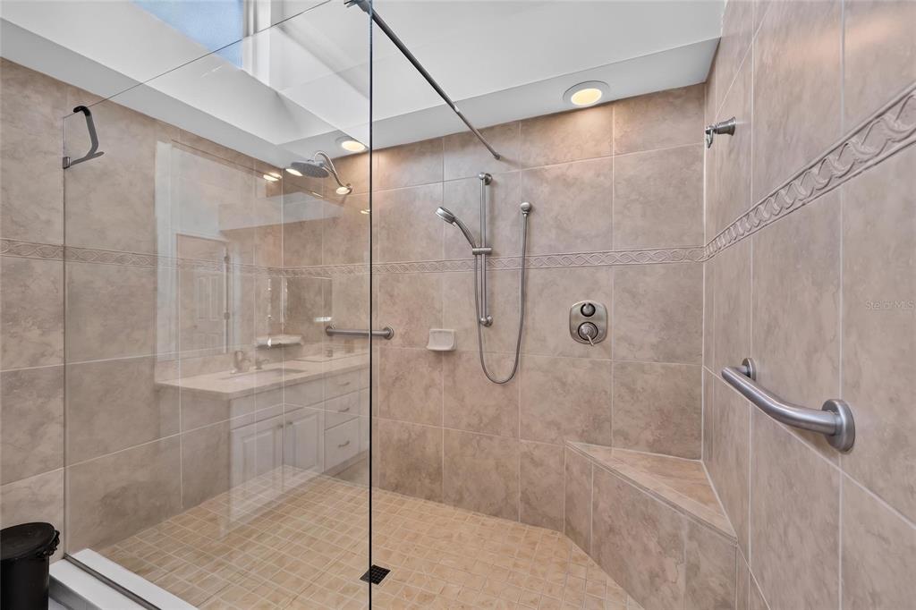 19025 Southwest 98th Loop Dunnellon, FL 34432 - Photo 33 of 80 a bathroom with a shower and a sink