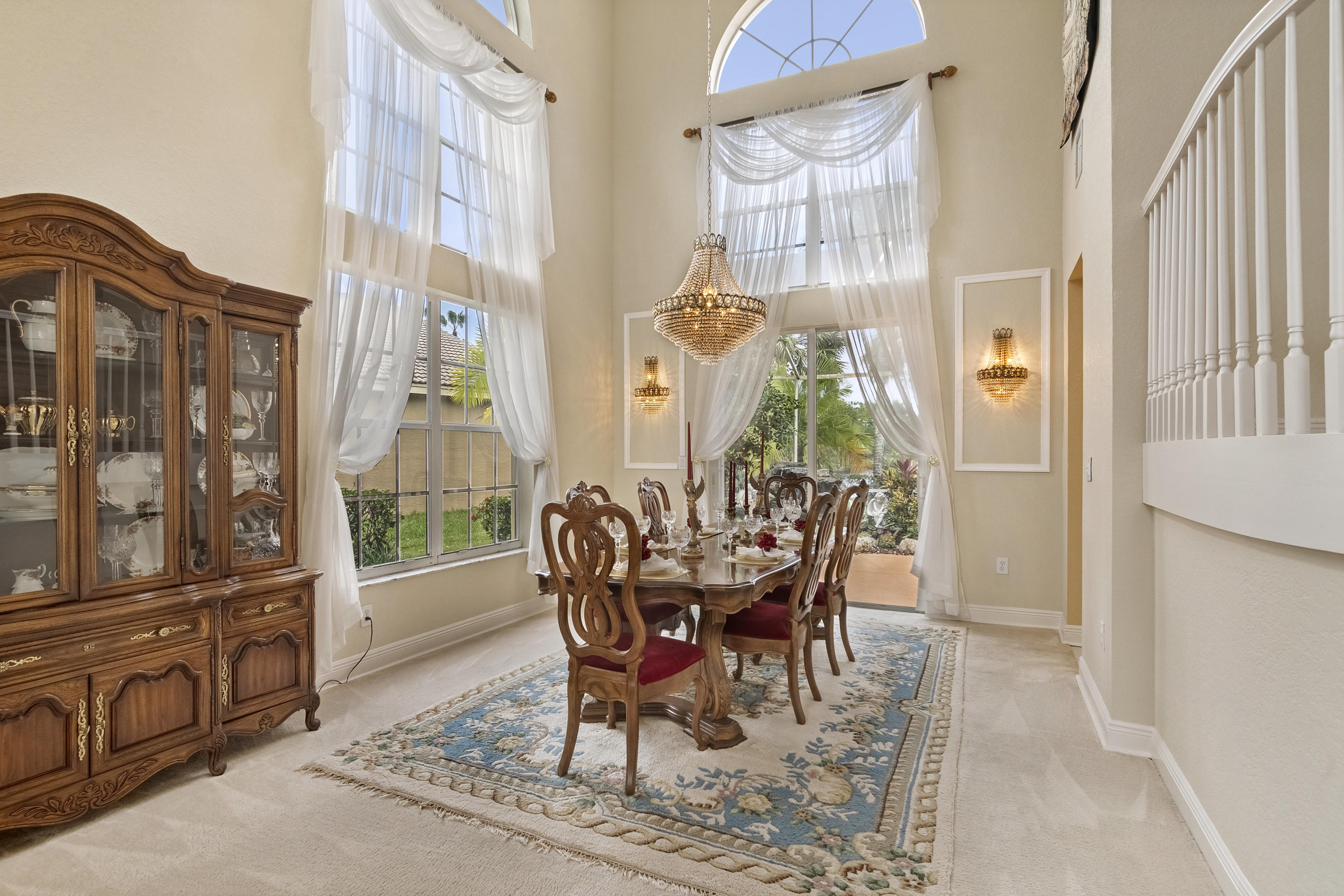 19434 Estuary Drive Boca Raton, FL 33498 - Photo 31 of 87 Dining Room With Crystal Chandelier