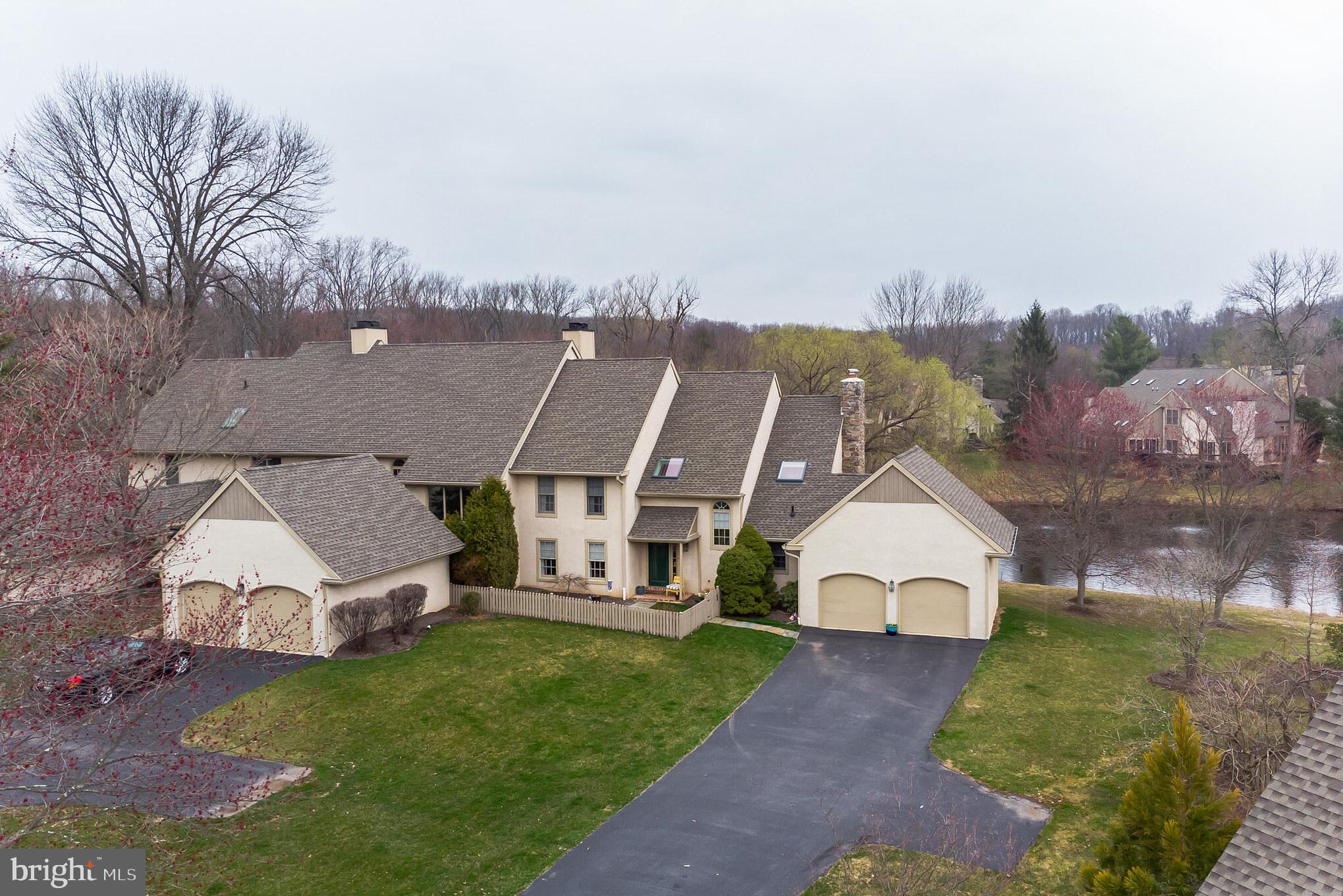 437 Waynesbrooke Road Berwyn, PA 19312 - Photo 1 of 40 Front Aerial View of Carriage Home