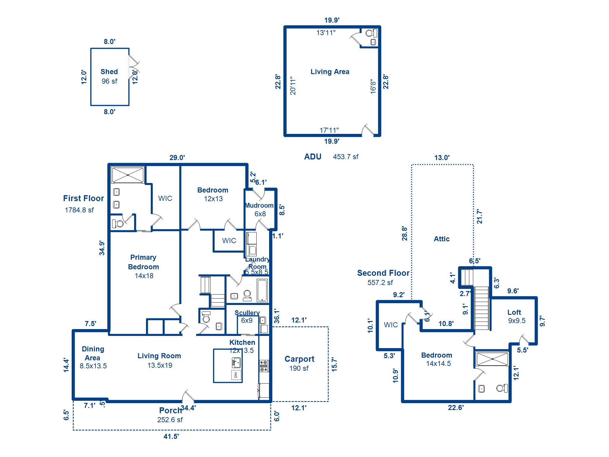 35 Beverly Road Charleston, SC 29407 - Photo 54 of 54 Floor Plan
