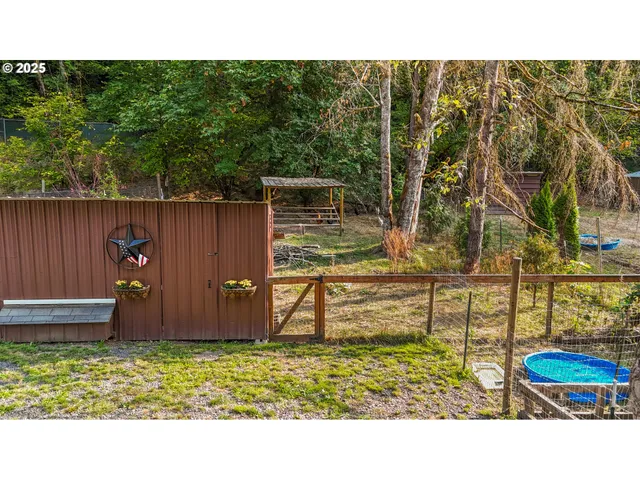 a view of outdoor space and yard