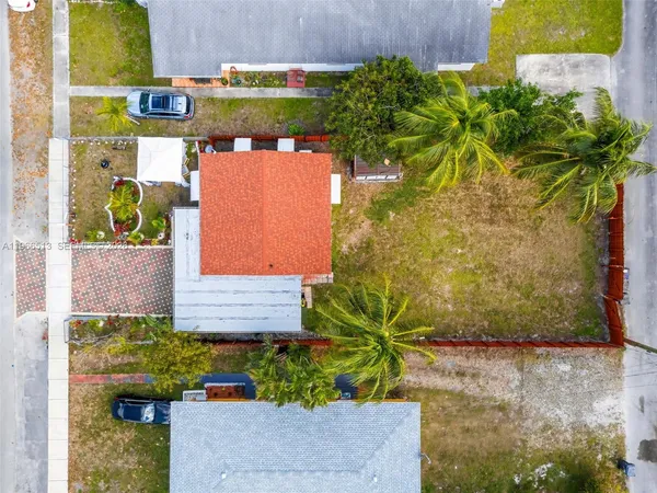 a view of a garden
