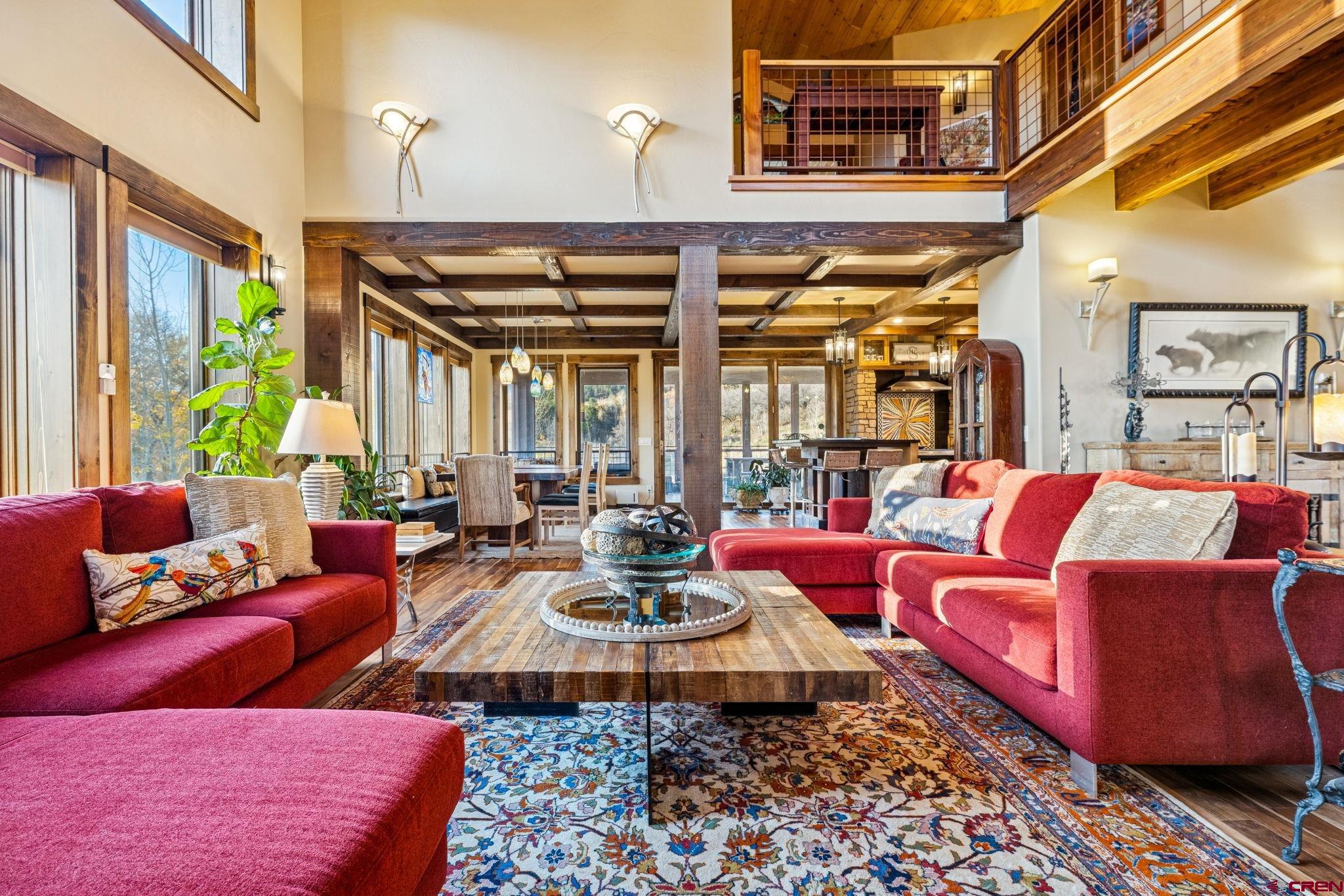 125 Quaking Aspen Road Durango, CO 81301 - Photo 10 of 45 a living room with furniture