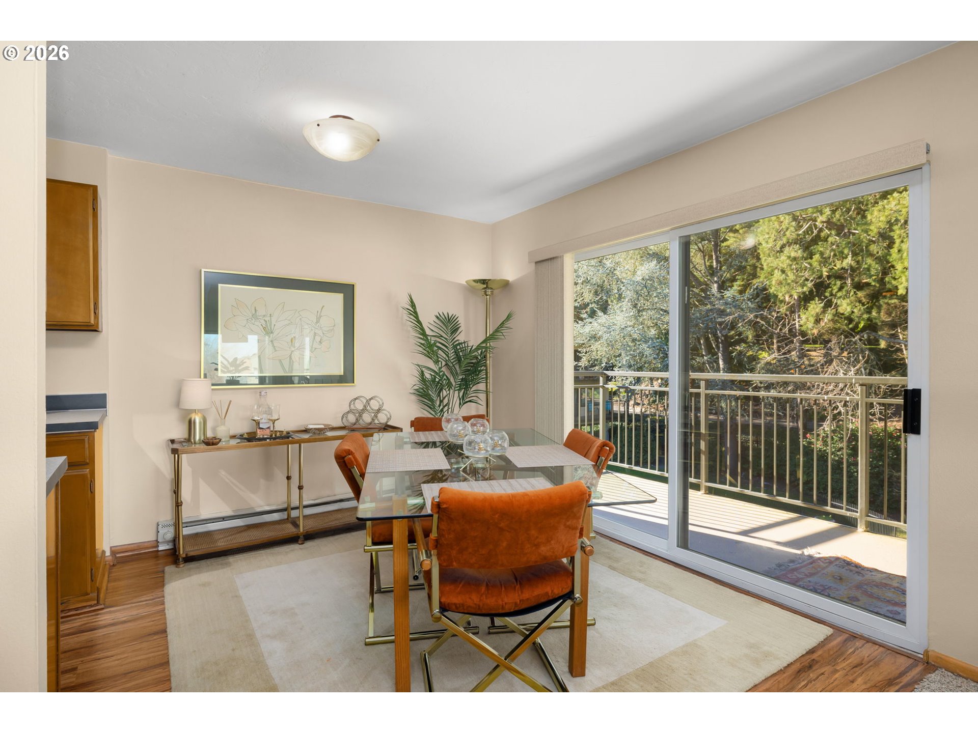 2393 Southwest Park Place, Unit 302 Portland, OR 97205 - Photo 14 of 35 a living room with furniture and a large window