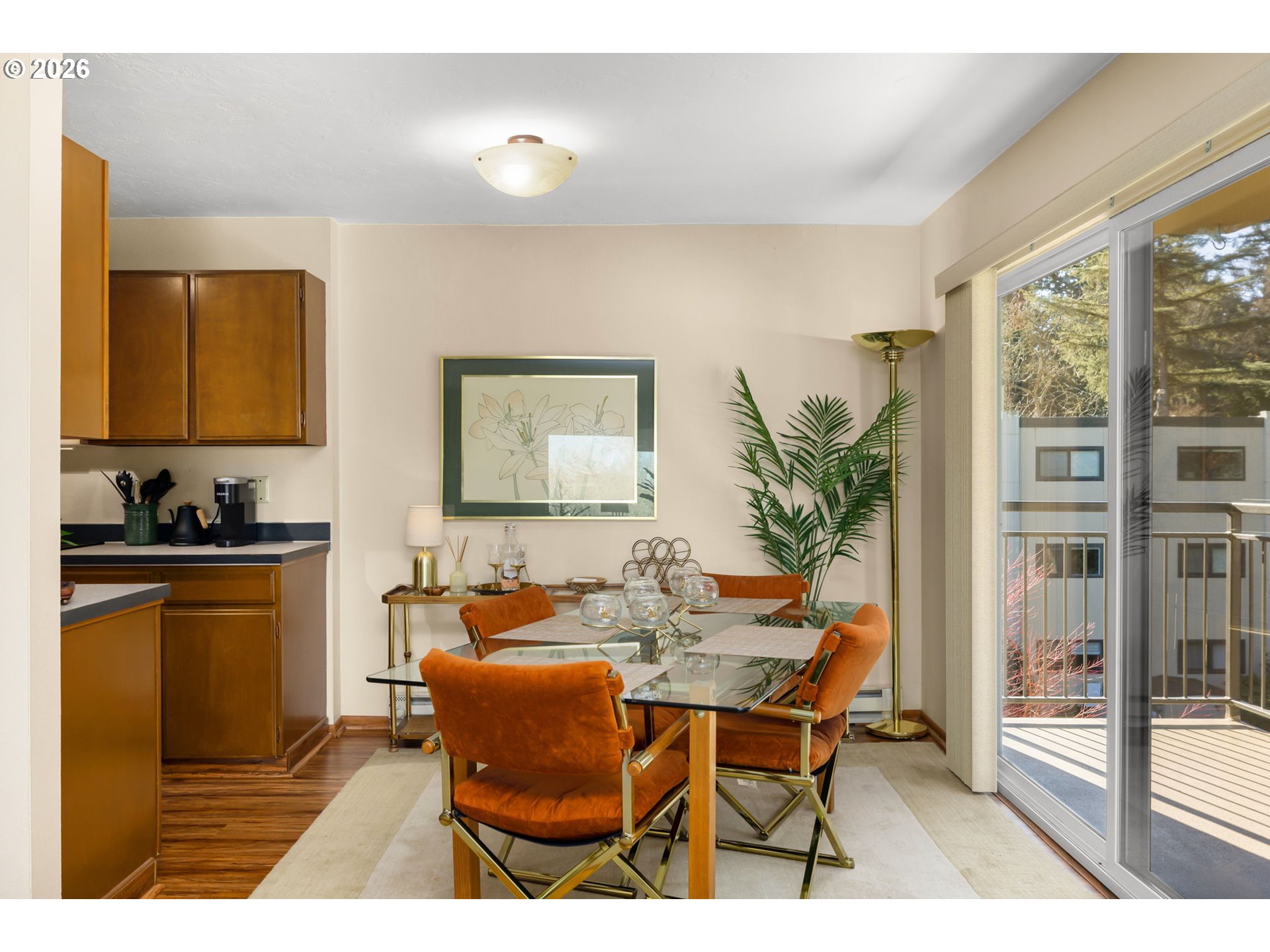 2393 Southwest Park Place, Unit 302 Portland, OR 97205 - Photo 15 of 35 a living room with furniture a large window and a potted plant