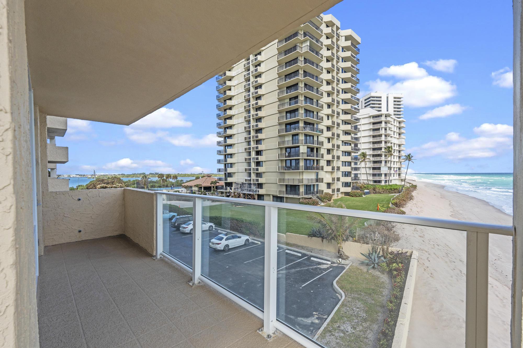 5440 North Ocean Drive, Unit 306 Singer Island, FL 33404 - Photo 18 of 43 a view of balcony with city view