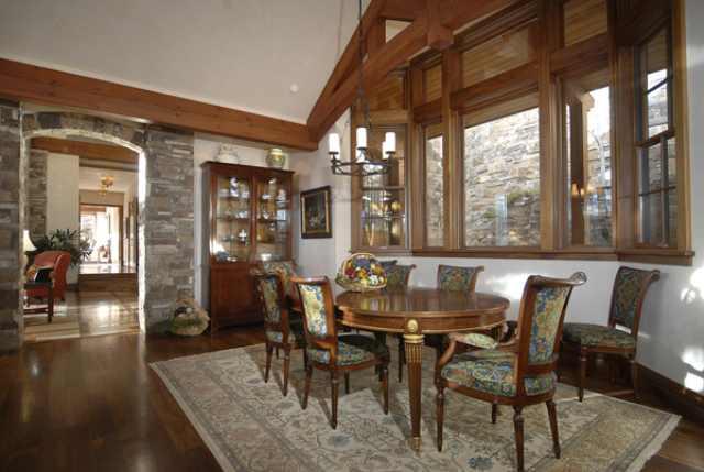 418 Wrights Road Aspen, CO 81612 - Photo 4 of 9 a view of a dining room with furniture window and wooden floor